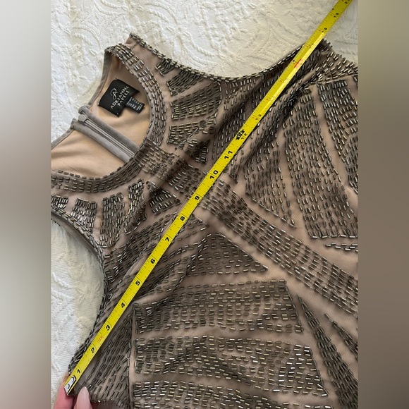 Adrianna Papell beaded dress size 8 - Picture 8 of 12